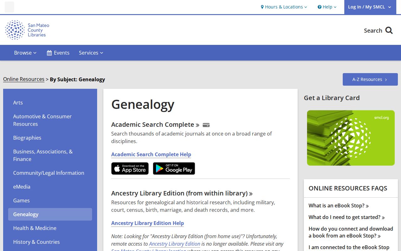 South San Francisco city directory research using library genealogy databases and reverse sources